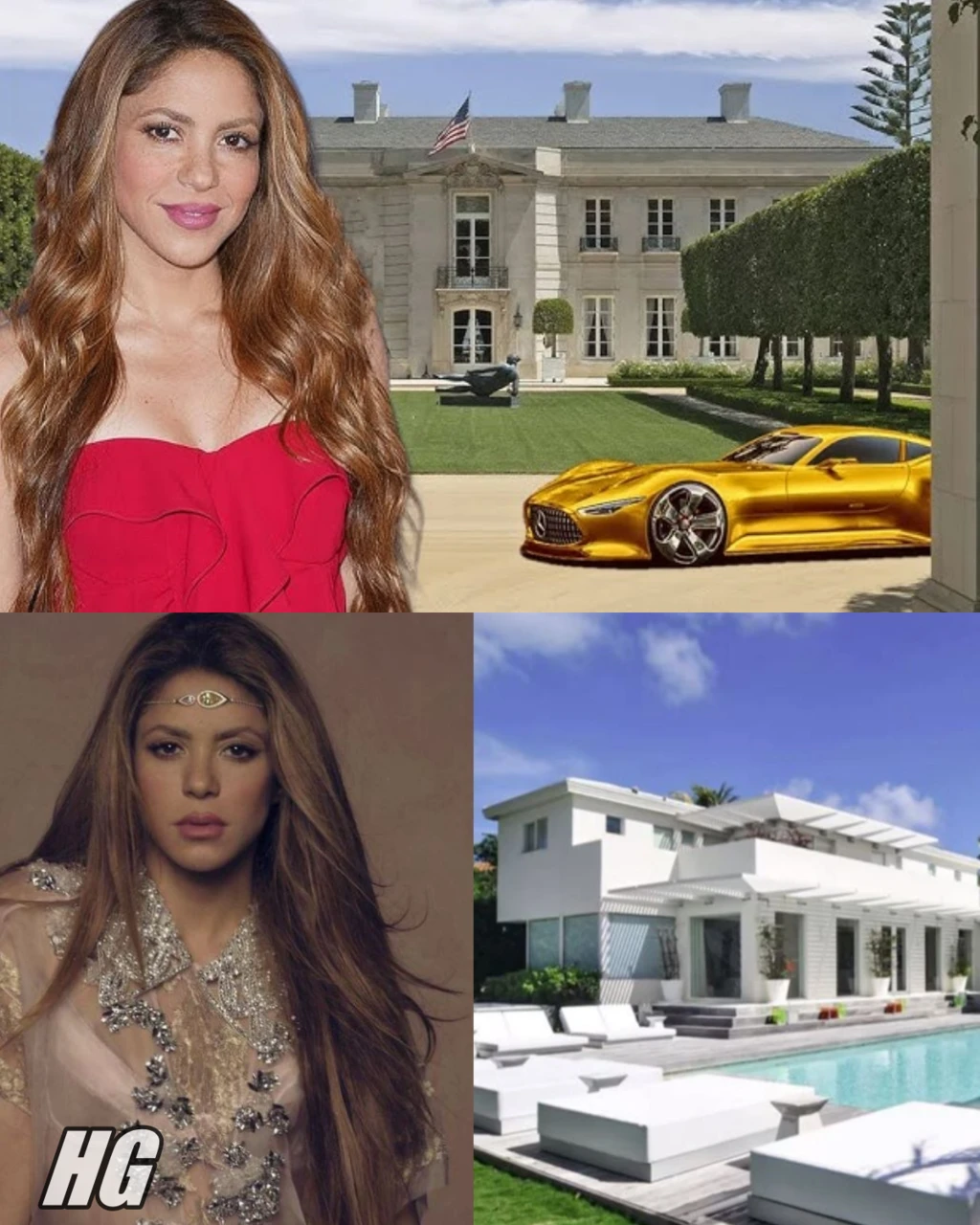 Así es la Lujosa Vida de Shakira en 2024 Casas, Autos y Patrimonio neto